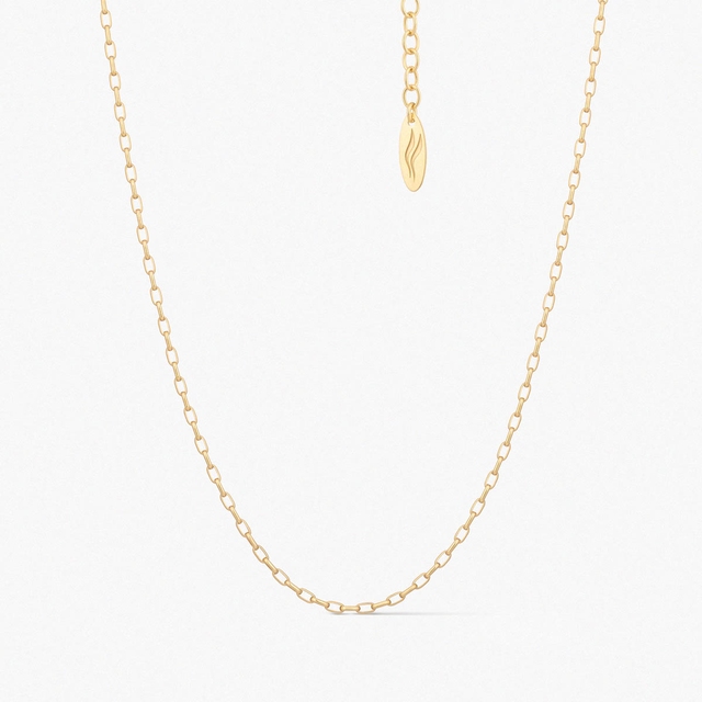 Łańcuszek srebrny ankier Follow