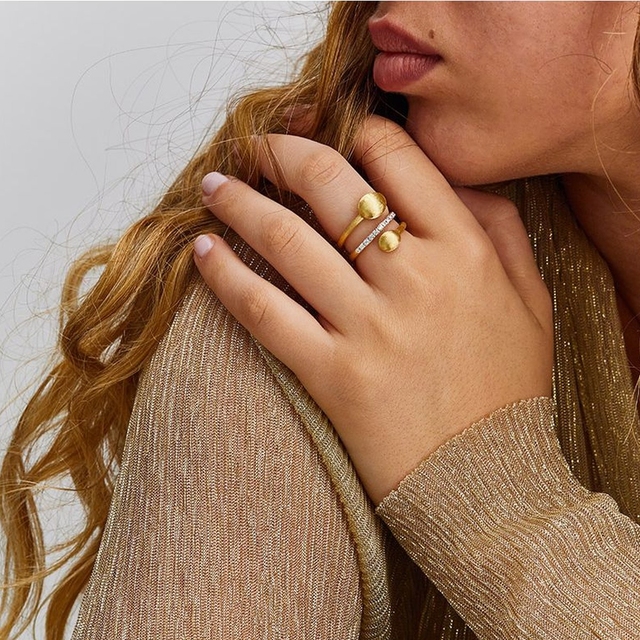 Pierścionek złoty Nanis