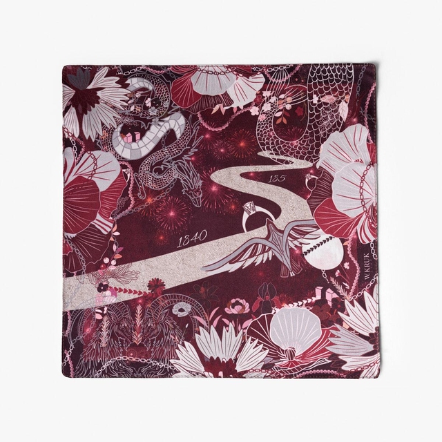 Poszetka jedwabna Jubileuszowa