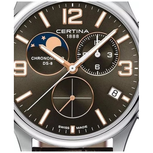 ZEGAREK CERTINA DS-8 Chronograph Moon Phase