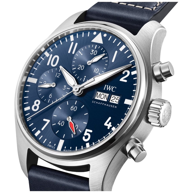 ZEGAREK IWC SCHAFFHAUSEN PILOT'S AUTOMATIC CHRONOGRAPH