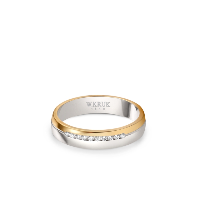 Obrączka złota DONARE damska