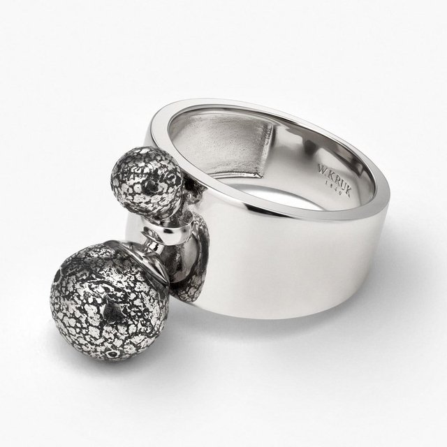 Pierścionek PEŁNIA NOSOWSKA x W.KRUK