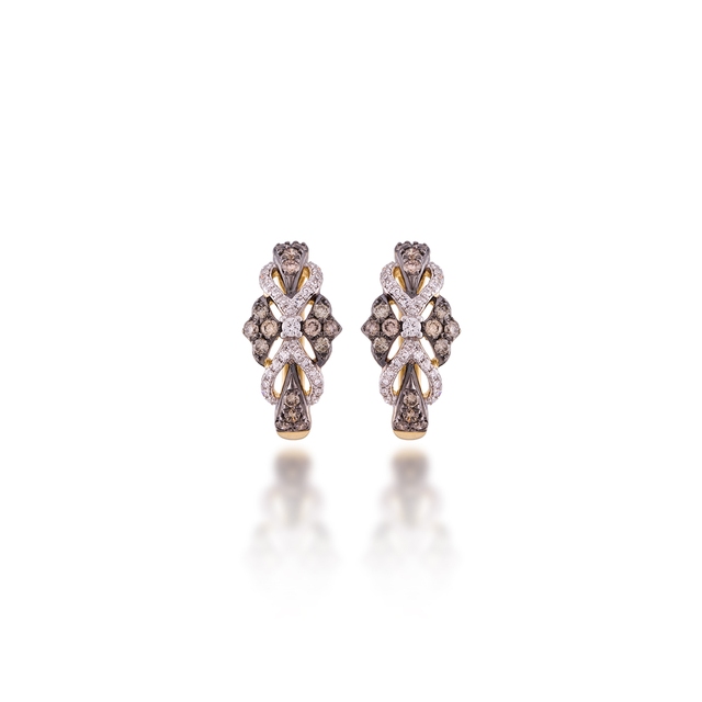 Kolczyki złote Anna Karenina