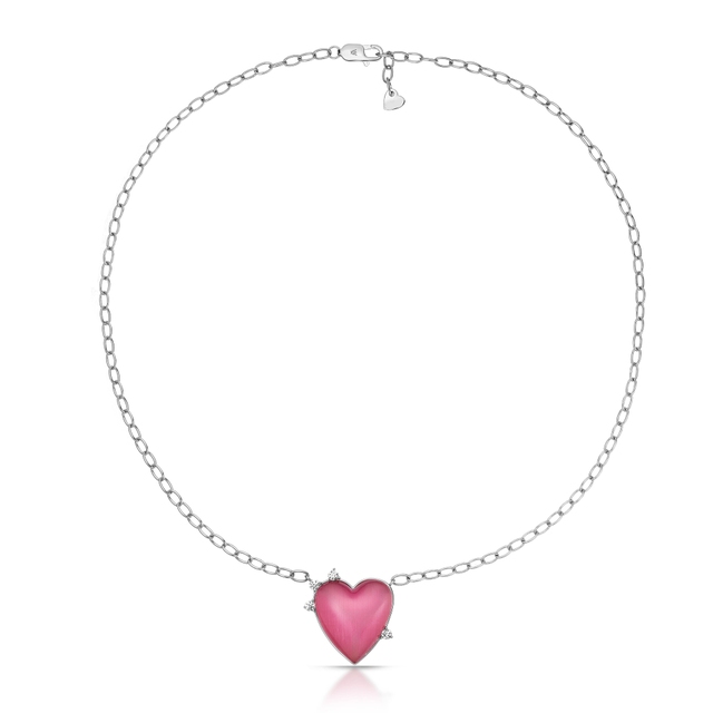 Naszyjnik srebrny Czułość