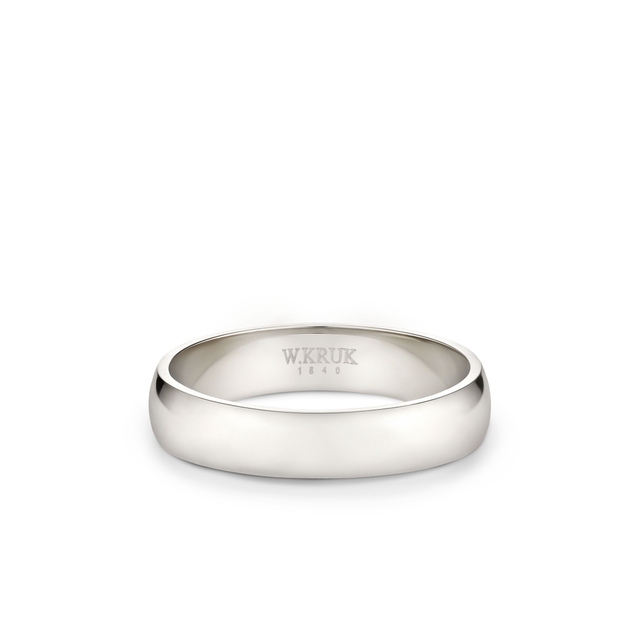 Obrączka platynowa SPLENDARE męska