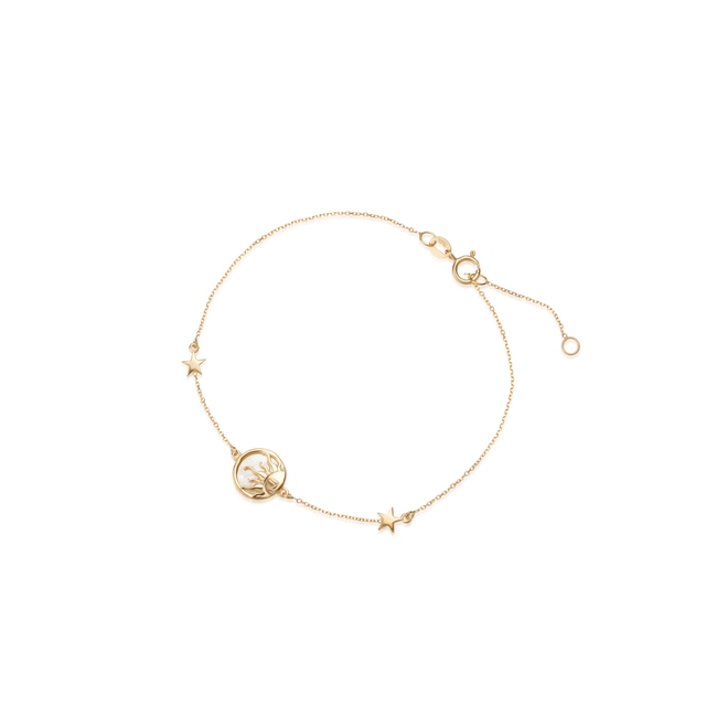 Bransoleta złota Alchemia