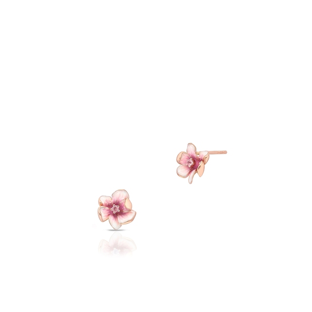 Kolczyki złote Kwiaty Nocy