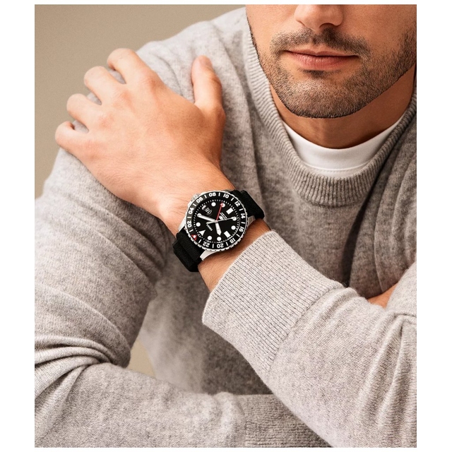 ZEGAREK FOSSIL BLUE GMT