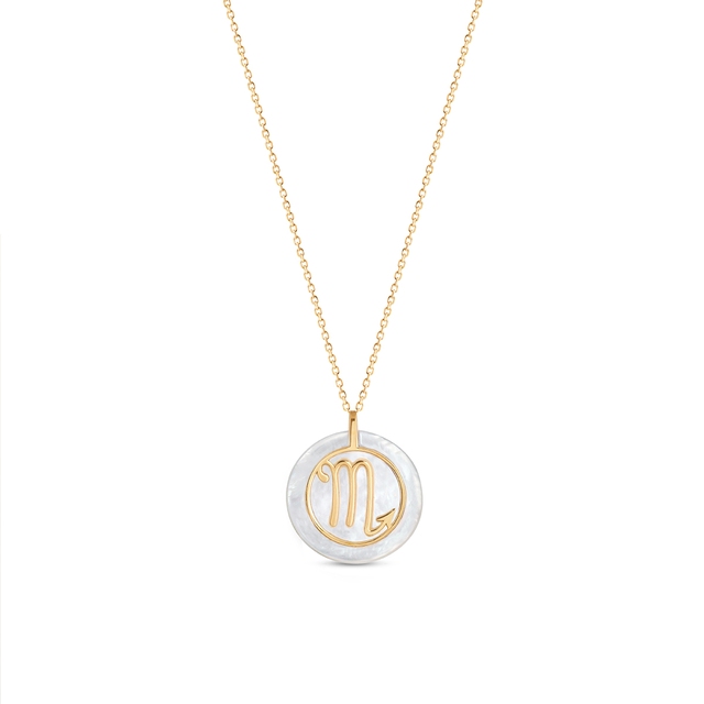 Naszyjnik złoty Skorpion