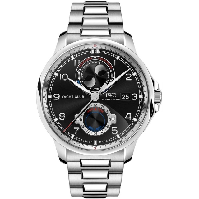 ZEGAREK IWC SCHAFFHAUSEN PORTUGIESER YACHT CLUB MOON & TIDE