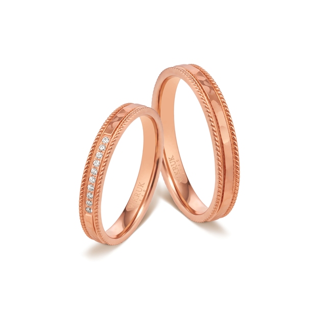 Obrączka złota MYSTIC damska