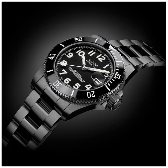 ZEGAREK EPOS SPORT 3504 DIVER COSC LE TITANIUM AUTOMATIC