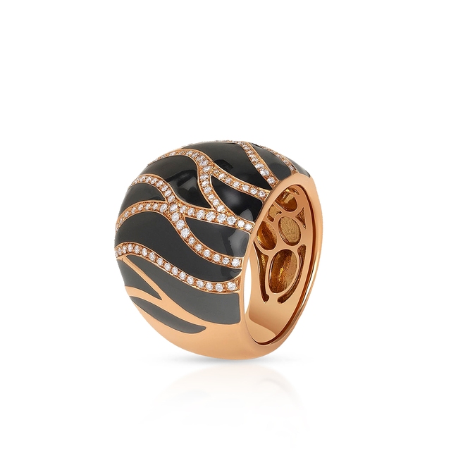 Pierścionek złoty Enrico Capra