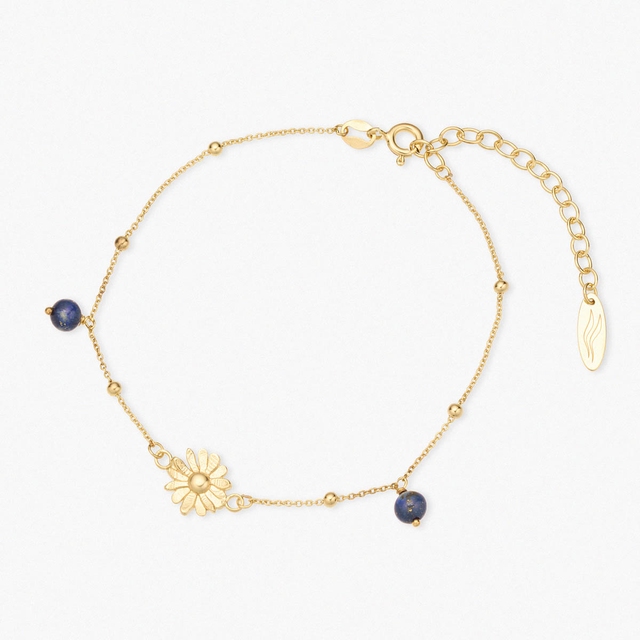 Bransoleta srebrna Follow