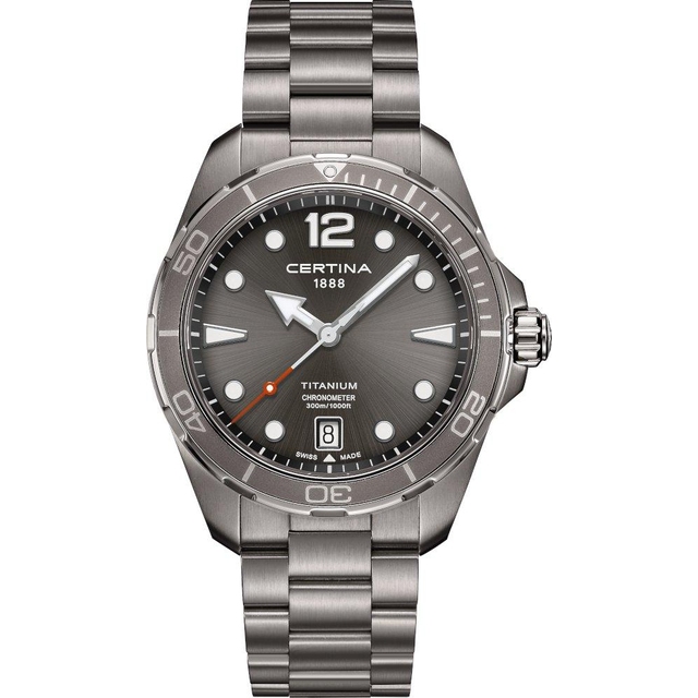 ZEGAREK CERTINA DS ACTION GENT TITANIUM