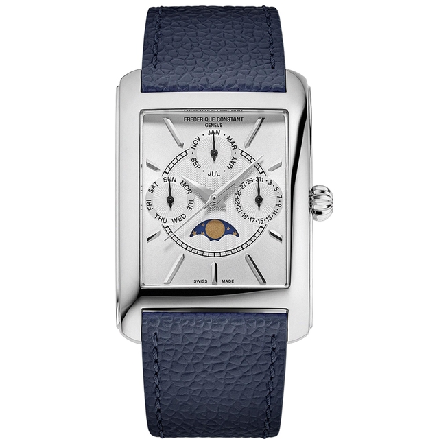 ZEGAREK FREDERIQUE CONSTANT CLASSICS CARREE CALENDAR MOONPHASE
