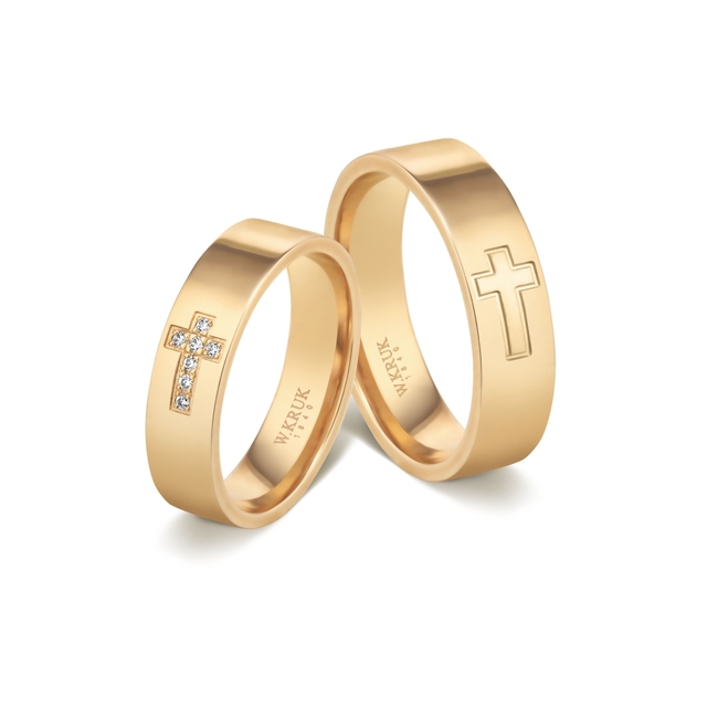 Komplet obrączek złotych HOLINESS