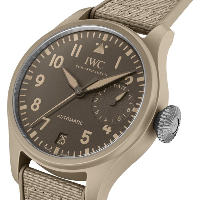 ZEGAREK IWC SCHAFFHAUSEN BIG PILOT'S TOP GUN MOJAVE DESERT