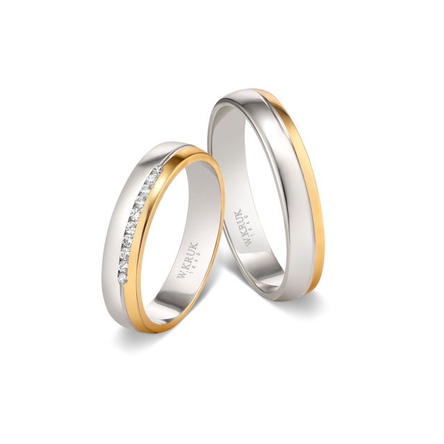 Obrączka złota DONARE męska