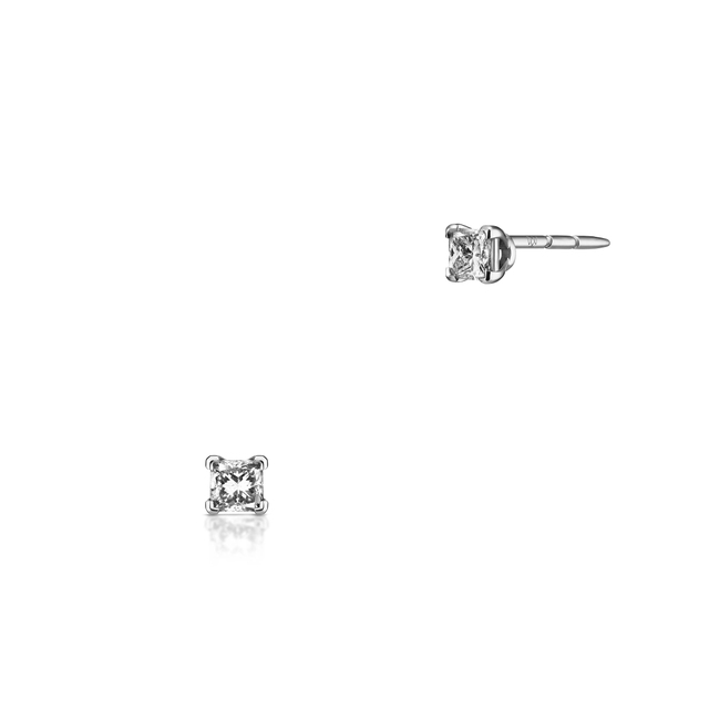 Kolczyki białe złoto Niezwykły