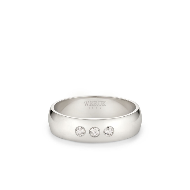 Obrączka złota PROMISO damska