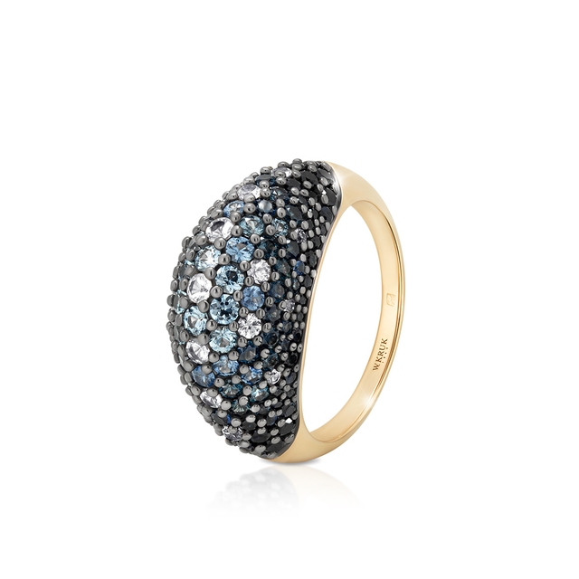 Pierścionek złoty Lunapark