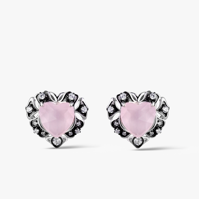 Kolczyki srebrne Royal Star