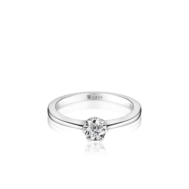 Pierścionek zaręczynowy złoty Jedyny