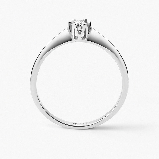 Pierścionek złoty Jedyny