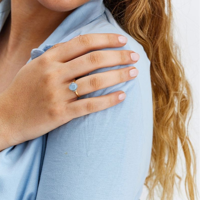 Pierścionek złoty Nanis