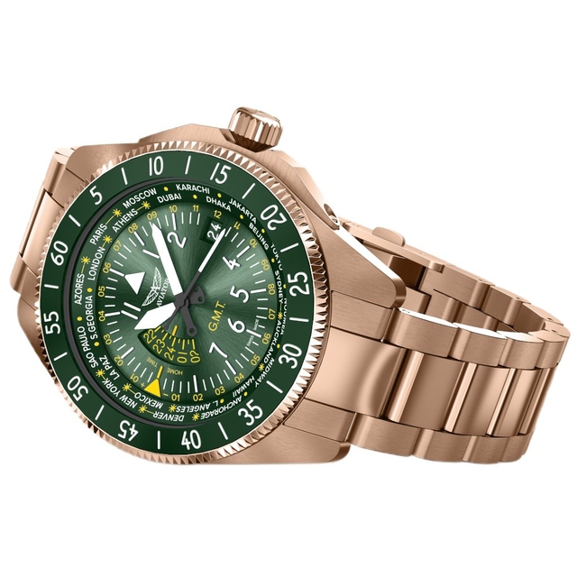ZEGAREK AVIATOR AIRACOBRA GMT