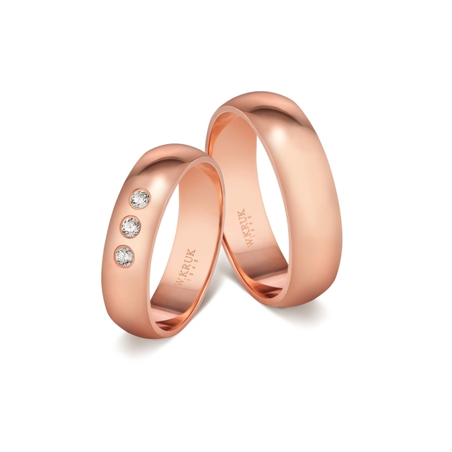 Komplet obrączek złotych PROMISO