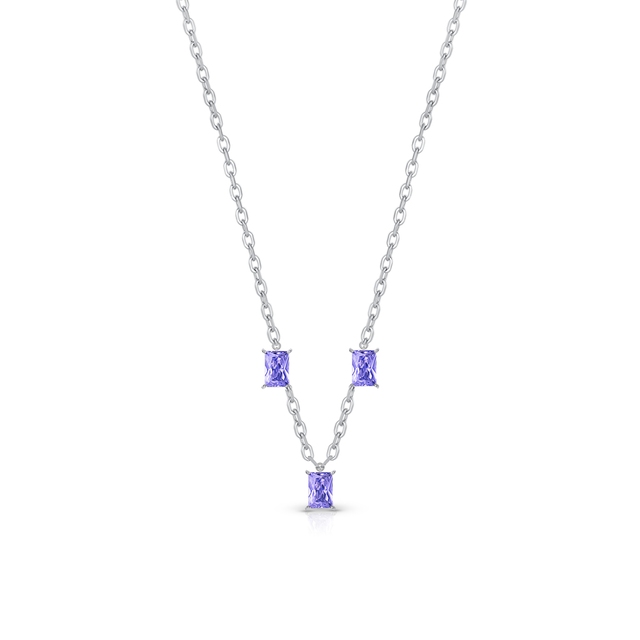 Naszyjnik srebrny Impresja