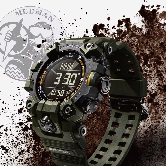ZEGAREK G-SHOCK MASTER OF G MUDMEN