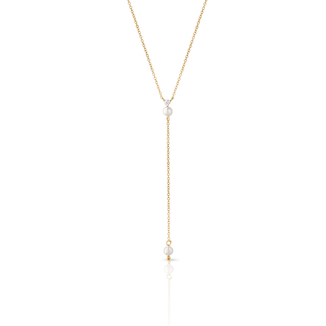 Naszyjnik srebrny pozłacany