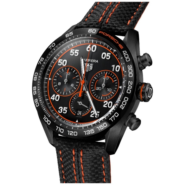 ZEGAREK TAG HEUER Carrera Chronograph x Porsche Orange Racing