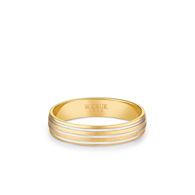 Obrączka złota PASSIO