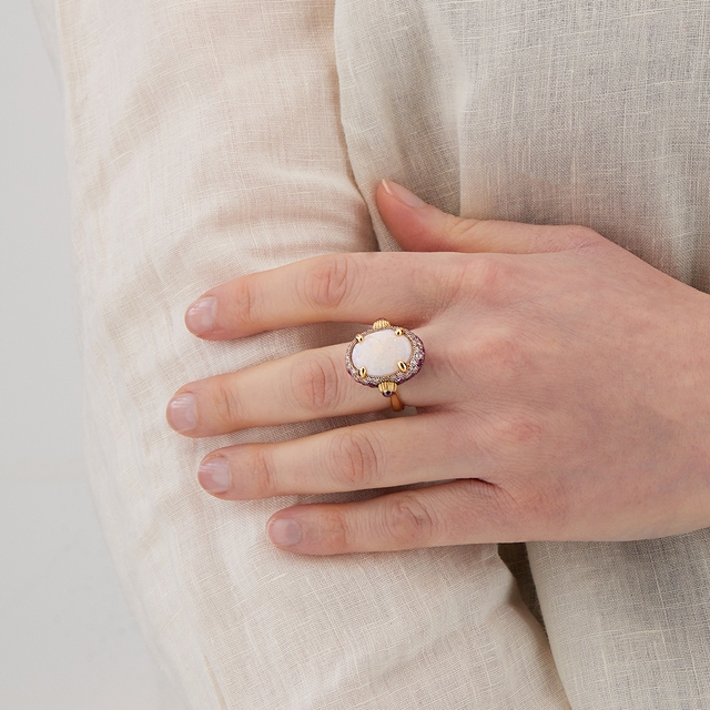 Pierścionek złoty NANIS