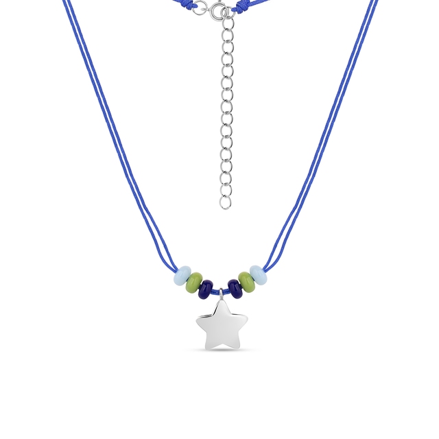 Naszyjnik srebrny z motywem gwiazdki