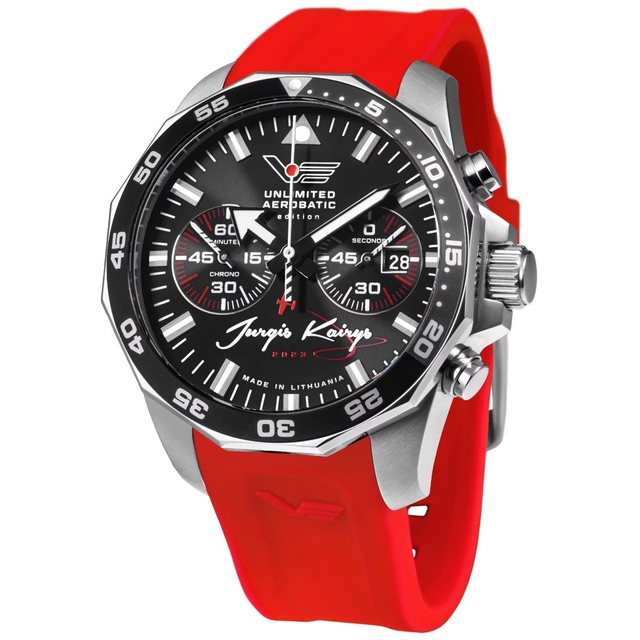 ZEGAREK VOSTOK EUROPE ROCKET N-1 JURGIS KAIRYS CHRONO SPECIAL EDITION