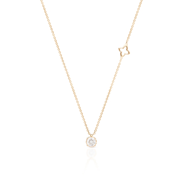 Naszyjnik złoty z brylantem RECARLO