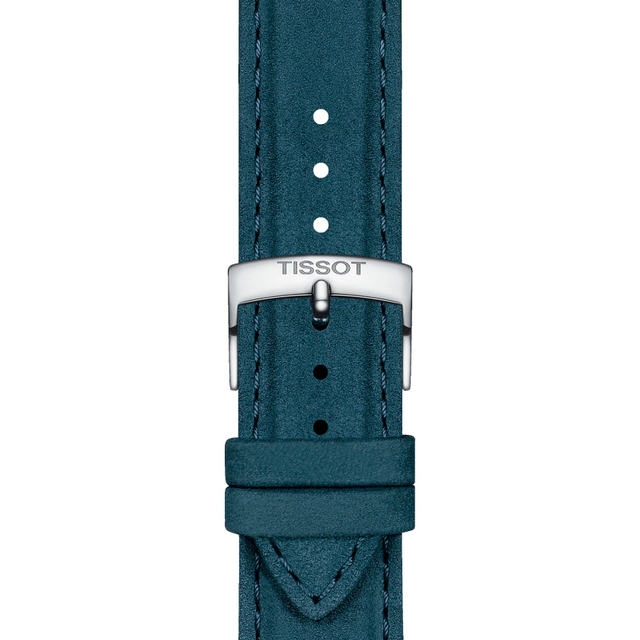 Tissot niebieski pasek skórzany 21 mm