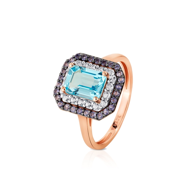 Pierścionek złoty Szekspirowska