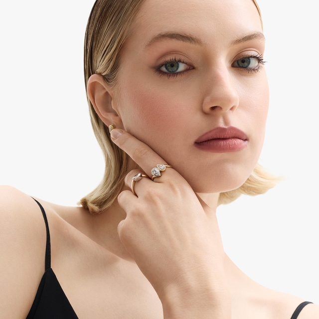 Pierścionek złoty Nuova