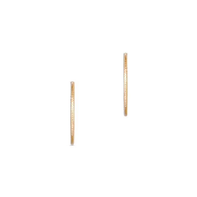 Kolczyki złote koła