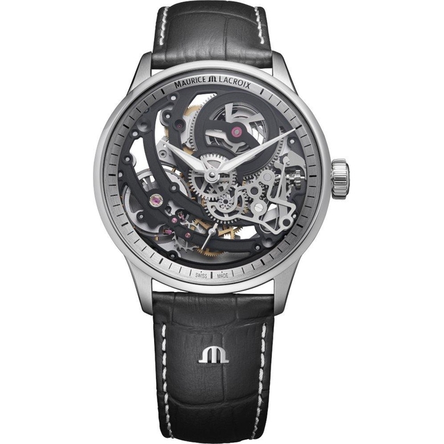 ZEGAREK MAURICE LACROIX 1975 MANUFACTURE SKELETON AUTOMATIC SPECIAL EDITION