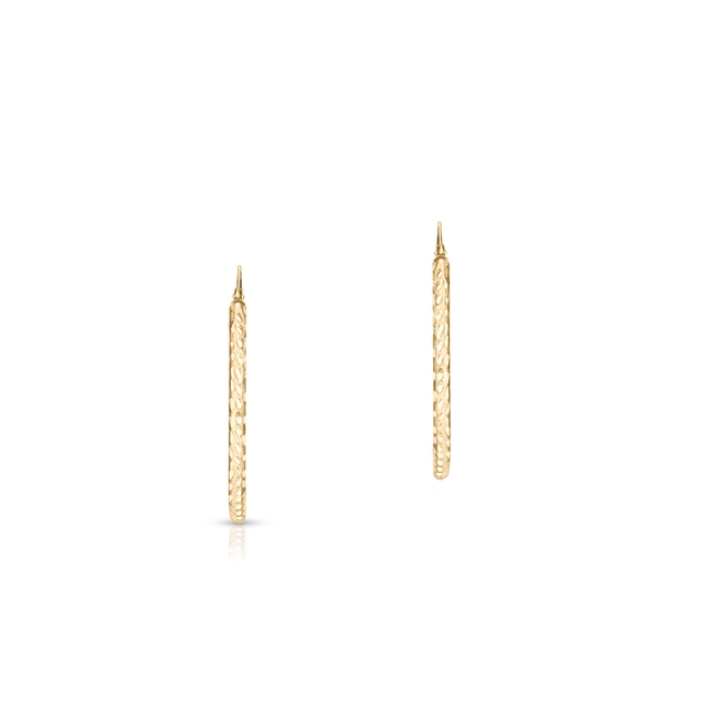 Kolczyki złote koła