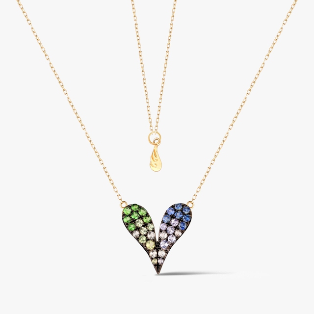 Naszyjnik złoty Preludium Paradise Birds