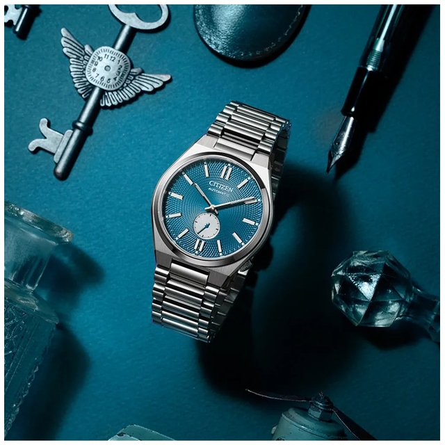 ZEGAREK CITIZEN TSUYOSA SAPPHIRE MECHANICAL SMALL SECOND